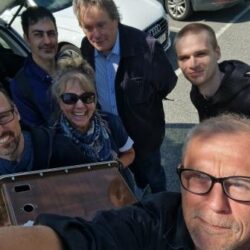 The research team in the jute-battery-box project.